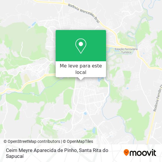 Ceim Meyre Aparecida de Pinho mapa