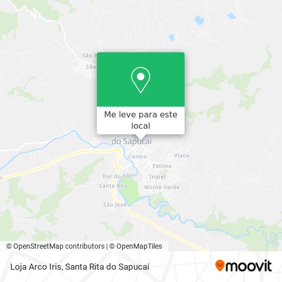 Loja Arco Iris mapa