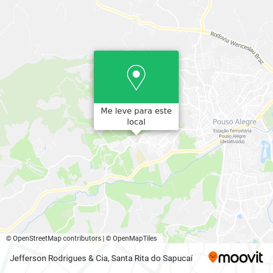 Jefferson Rodrigues & Cia mapa