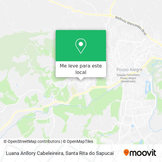 Luana Anllory Cabeleireira mapa