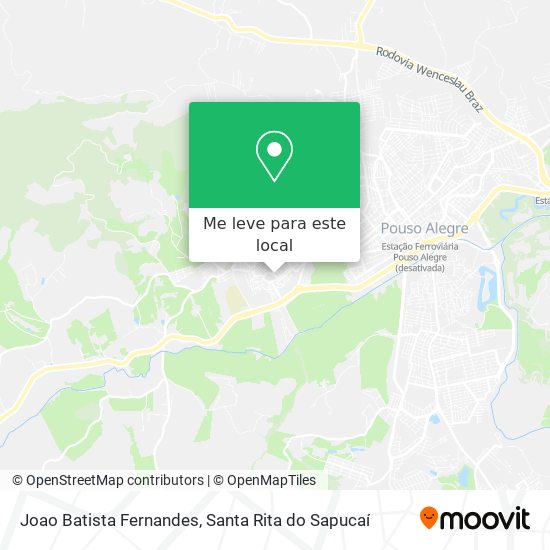 Joao Batista Fernandes mapa