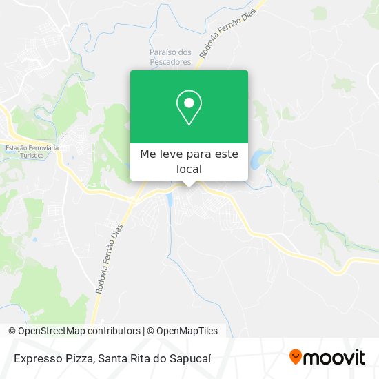 Expresso Pizza mapa