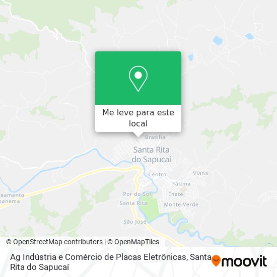 Ag Indústria e Comércio de Placas Eletrônicas mapa