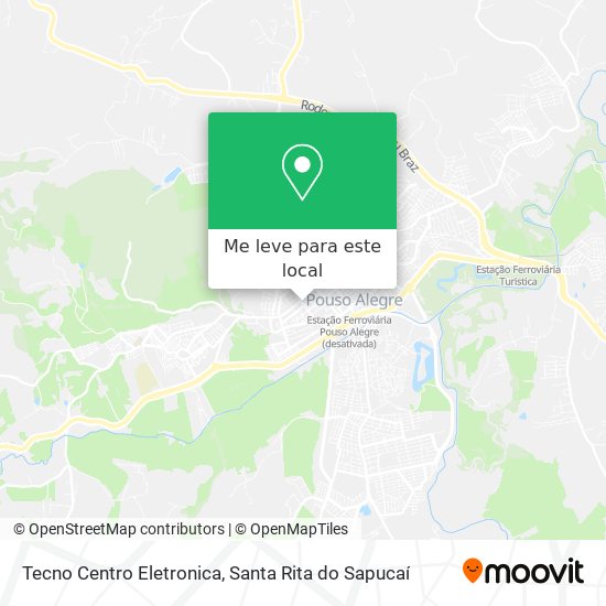 Tecno Centro Eletronica mapa