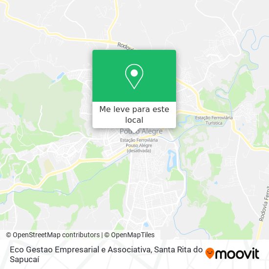 Eco Gestao Empresarial e Associativa mapa