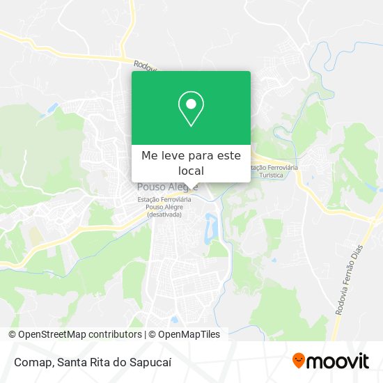 Comap mapa