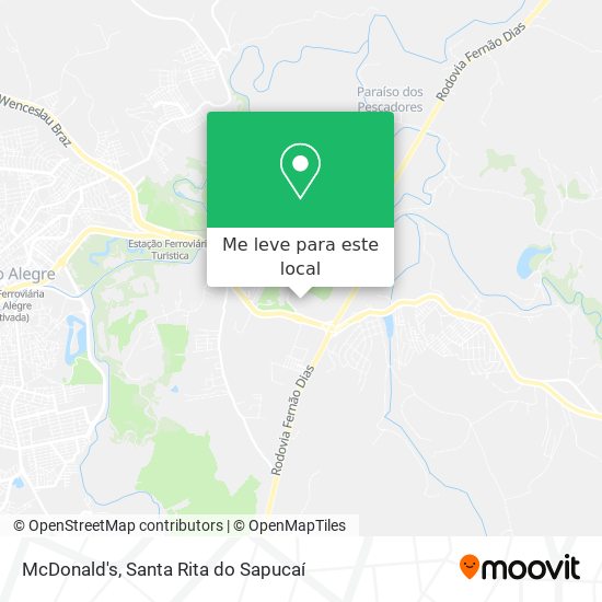 McDonald's mapa