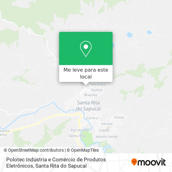 Polotec Indústria e Comércio de Produtos Eletrônicos mapa