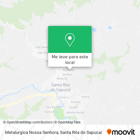 Metalurgica Nossa Senhora mapa