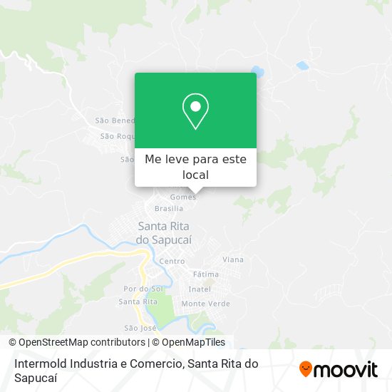 Intermold Industria e Comercio mapa