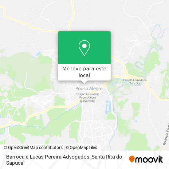 Barroca e Lucas Pereira Advogados mapa