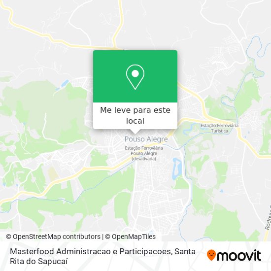 Masterfood Administracao e Participacoes mapa