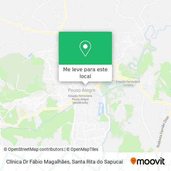 Clínica Dr Fábio Magalhães mapa