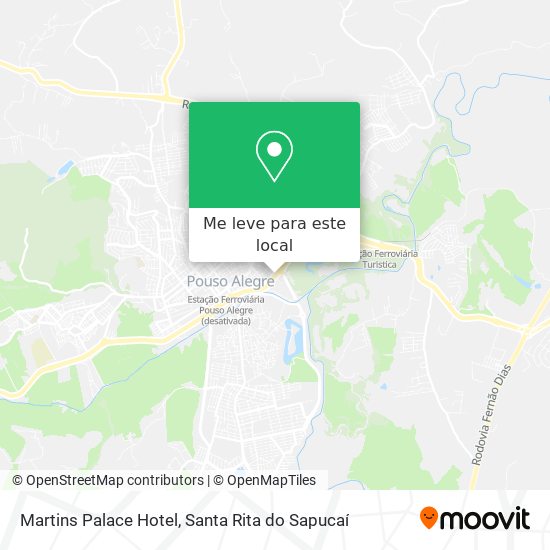 Martins Palace Hotel mapa