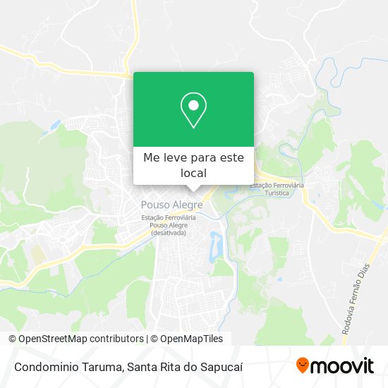 Condominio Taruma mapa