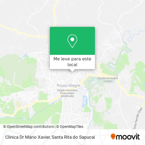 Clínica Dr Mário Xavier mapa