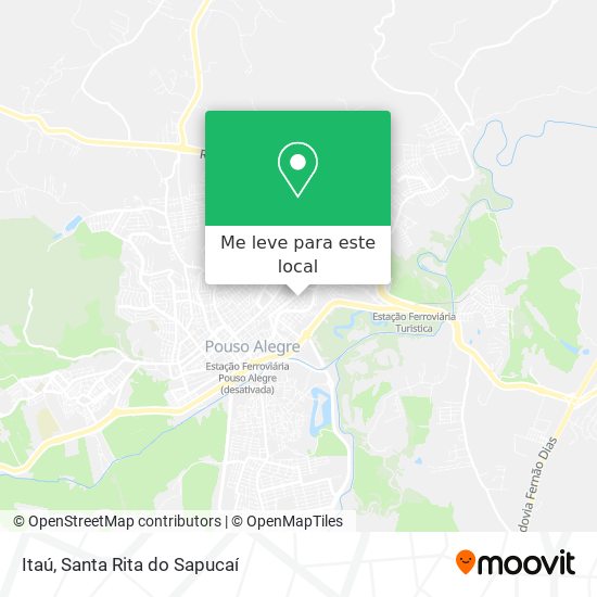 Itaú mapa