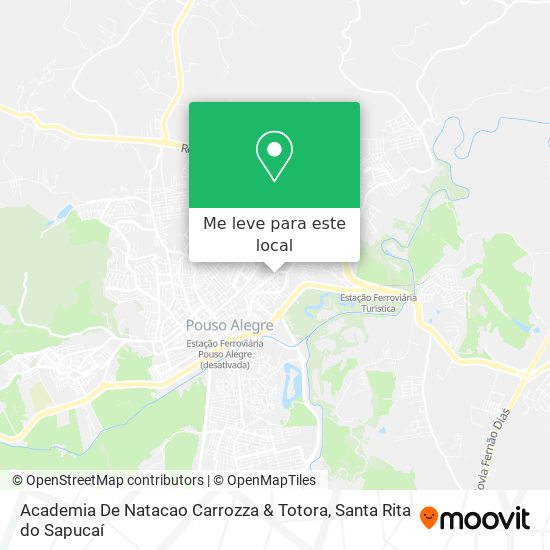 Academia De Natacao Carrozza & Totora mapa