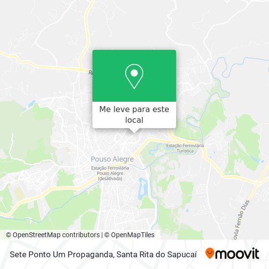 Sete Ponto Um Propaganda mapa