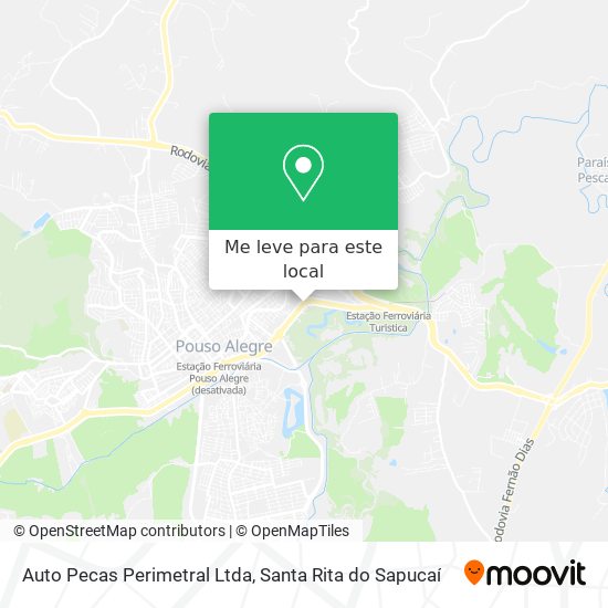 Auto Pecas Perimetral Ltda mapa