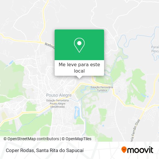 Coper Rodas mapa