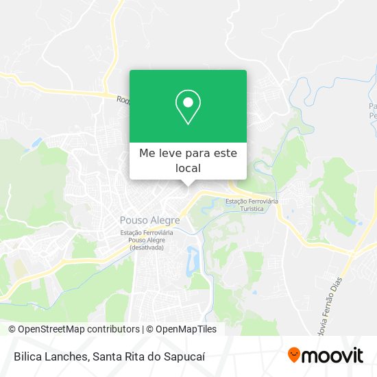 Bilica Lanches mapa