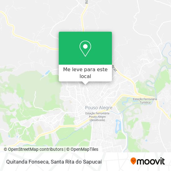 Quitanda Fonseca mapa