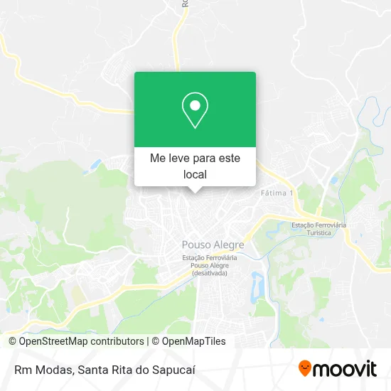 Rm Modas mapa