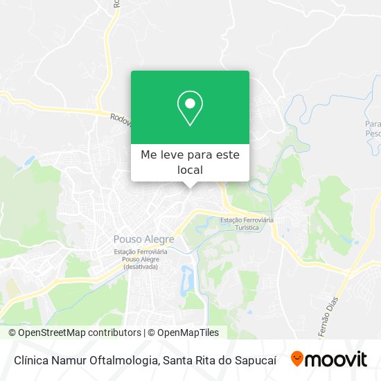 Clínica Namur Oftalmologia mapa