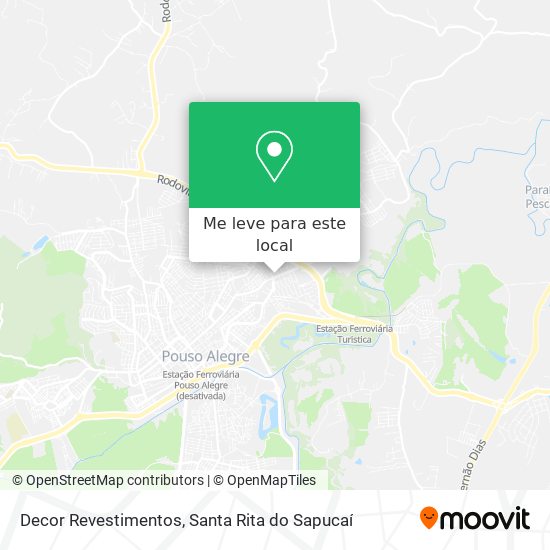 Decor Revestimentos mapa