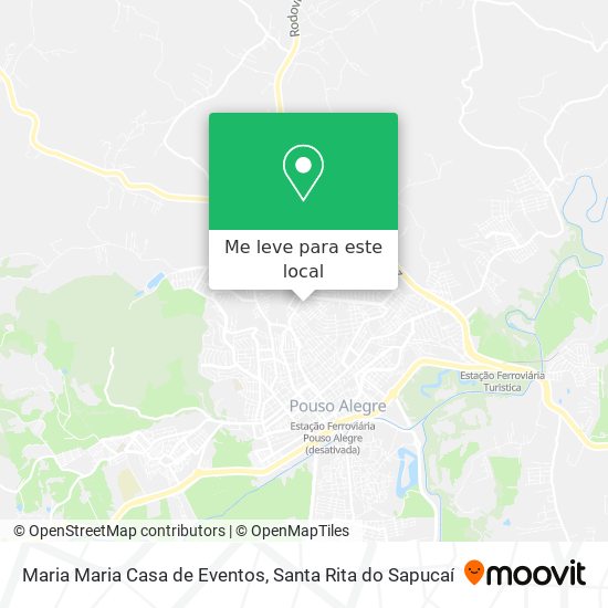 Maria Maria Casa de Eventos mapa