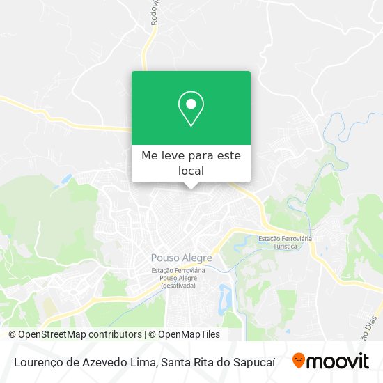 Lourenço de Azevedo Lima mapa