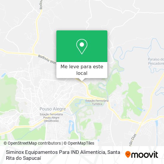Siminox Equipamentos Para IND Alimentícia mapa