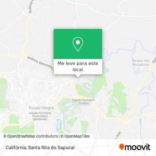 Califórnia mapa