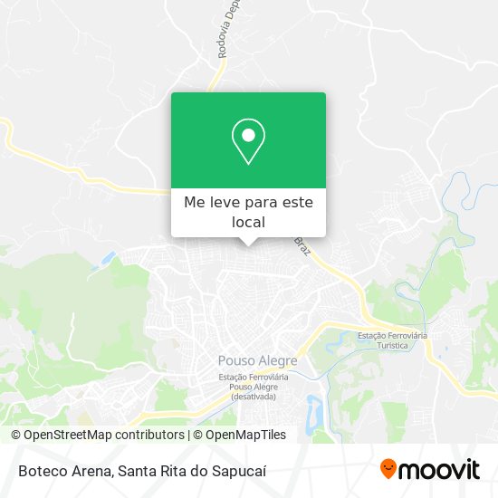 Boteco Arena mapa