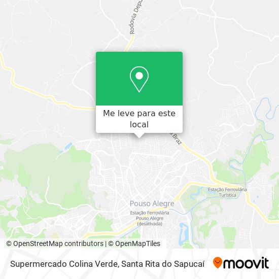 Supermercado Colina Verde mapa