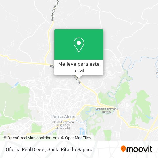 Oficina Real Diesel mapa