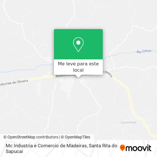 Mc Industria e Comercio de Madeiras mapa