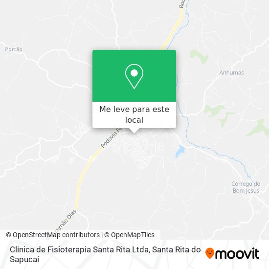 Clínica de Fisioterapia Santa Rita Ltda mapa