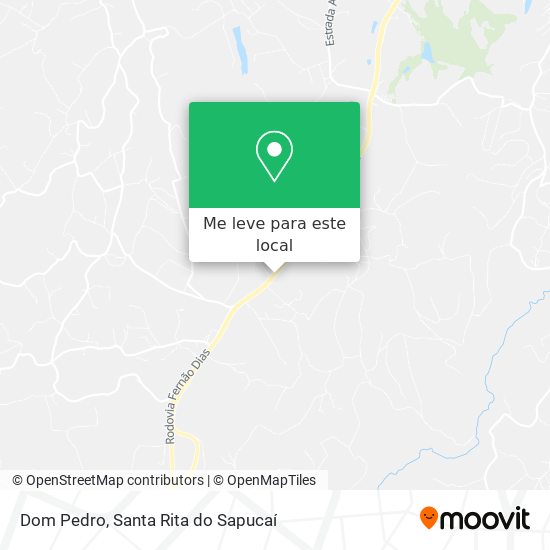 Dom Pedro mapa