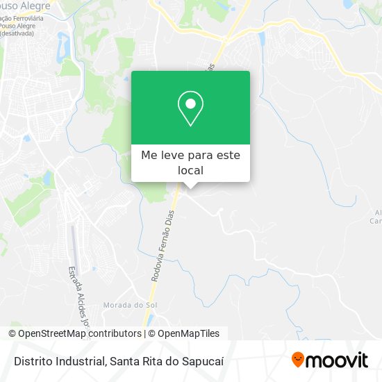 Distrito Industrial mapa