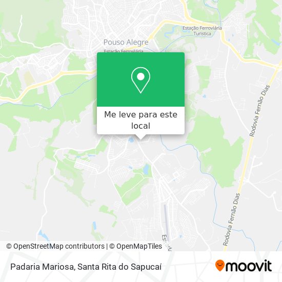 Padaria Mariosa mapa