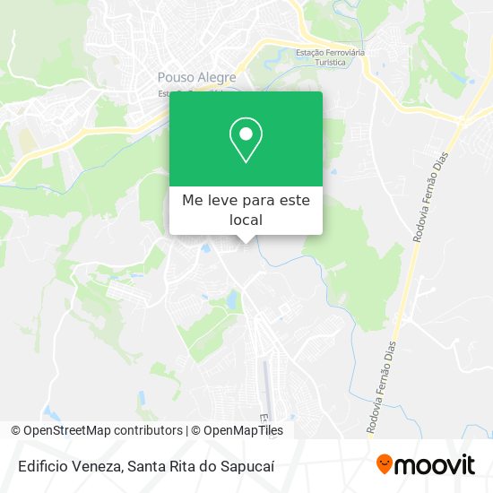 Edificio Veneza mapa