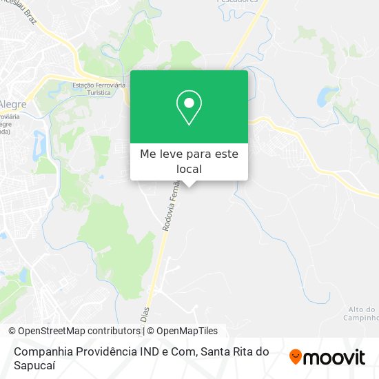 Companhia Providência IND e Com mapa