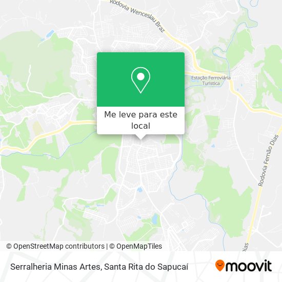 Serralheria Minas Artes mapa