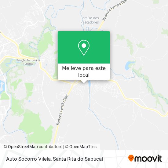Auto Socorro Vilela mapa