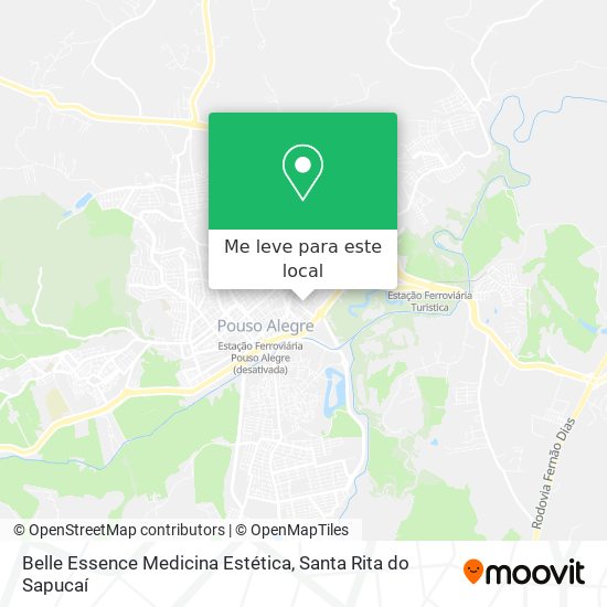 Belle Essence Medicina Estética mapa