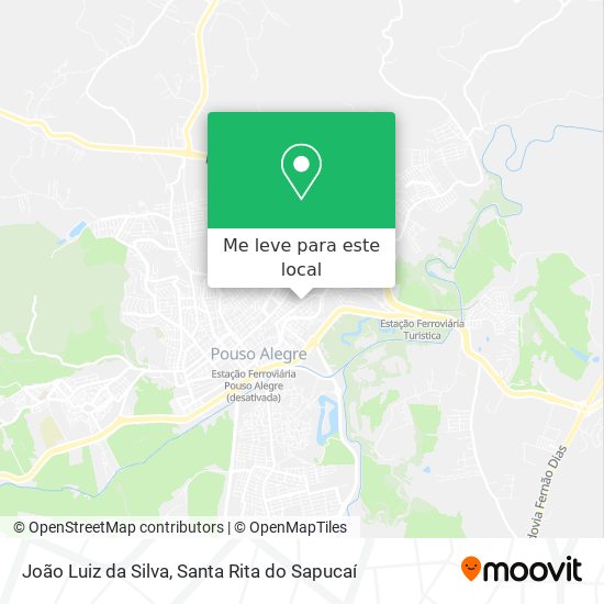 João Luiz da Silva mapa