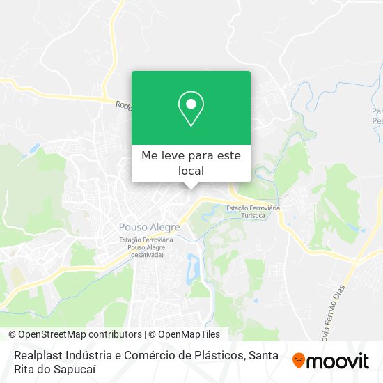 Realplast Indústria e Comércio de Plásticos mapa