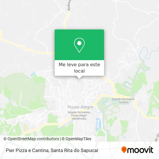 Pier Pizza e Cantina mapa